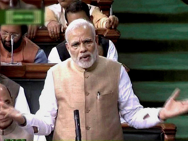 Parliament: PM Narendra Modi attends RS proceedings Parliament: PM Narendra Modi attends RS proceedings