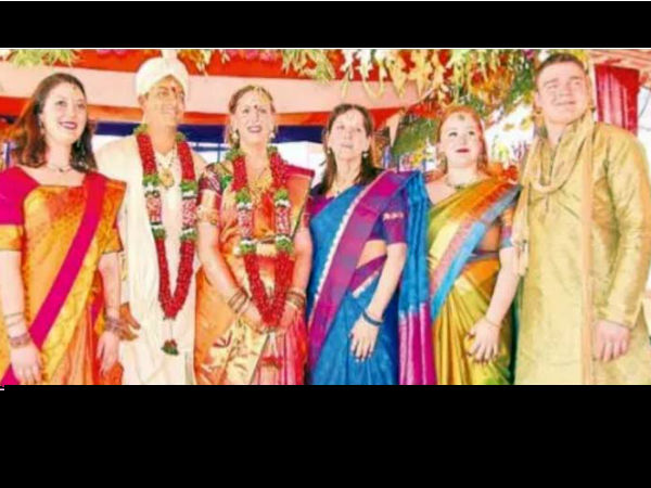 American girl marriage with Mutharam village guy American girl marriage with Mutharam village guy