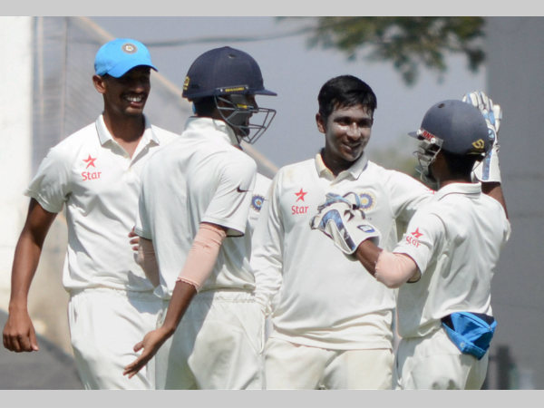 17 wickets tumble on last day as India-England Youth Test ends in adraw 17 wickets tumble on last day as India-England Youth Test ends in adraw