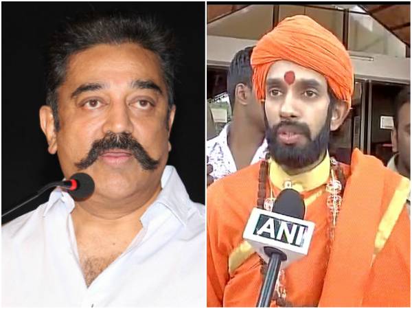 Pranavananda Swami files police complaint Upparpet police station Bengaluru, against Actor Kamal Hassan Pranavananda Swami files police complaint Upparpet police station Bengaluru, against Actor Kamal Hassan