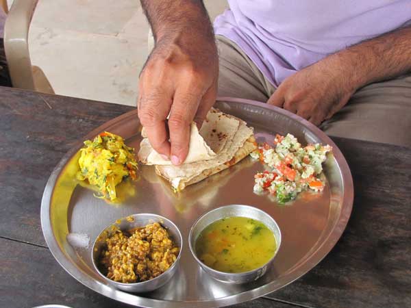 Why water will be poured before eating? Why water will be poured before eating?