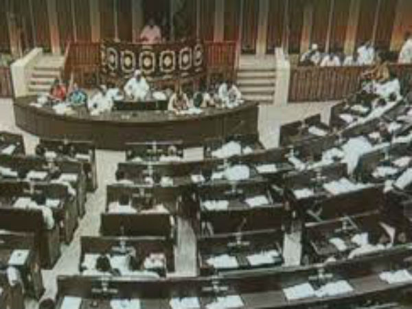 BJP members suspension from Telangana assembly BJP members suspension from Telangana assembly