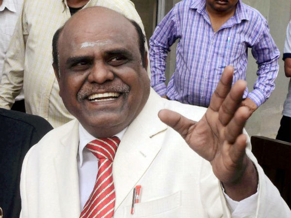 Arrest warrant served to Justice Karnan, 100 policemen at his home Arrest warrant served to Justice Karnan, 100 policemen at his home