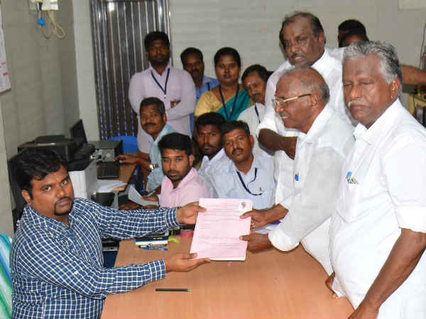 Nomination Files End in R.K.nagar. Nomination Files End in R.K.nagar.