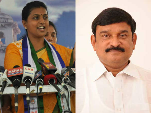 Vishnukumar raju lashes out at Roja Vishnukumar raju lashes out at Roja