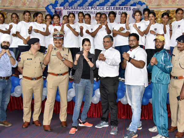 Hyderabad: Women cops undergo training in 'Hapkido' Hyderabad: Women cops undergo training in 'Hapkido'