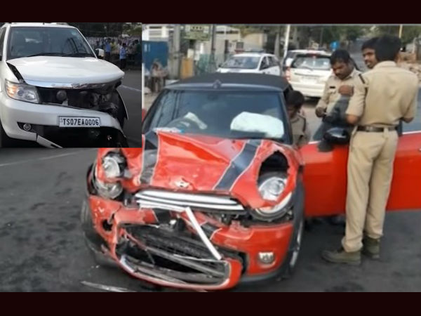 car accident: girl escapes from the spot car accident: girl escapes from the spot