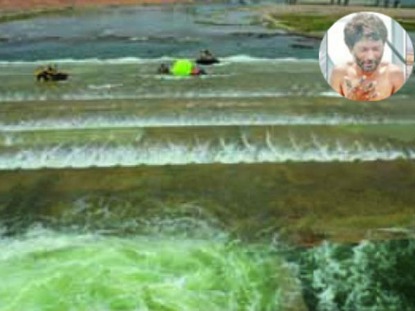Man illegally lifts Prakasam Barrage gates, held Man illegally lifts Prakasam Barrage gates, held