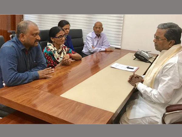 Disappointed with Yogi government, Anurag Tewari's family seeks Siddaramaiah's help Disappointed with Yogi government, Anurag Tewari's family seeks Siddaramaiah's help
