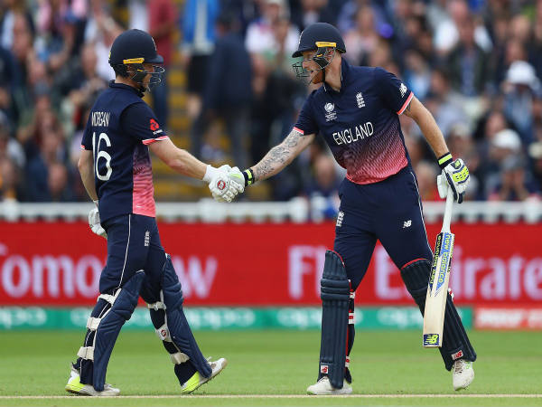 Champions Trophy: Ben Stokes hits century as England eliminate Australia Champions Trophy: Ben Stokes hits century as England eliminate Australia