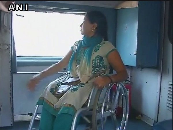 Indian para-athlete forced to sleep on train floor, probe ordered Indian para-athlete forced to sleep on train floor, probe ordered