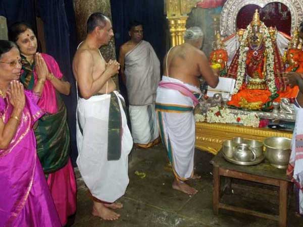 Anddhra Pradesh and Telangana Governor Ekkadu Srinivasan Lakshmi Narasimhan in Mysuru. Anddhra Pradesh and Telangana Governor Ekkadu Srinivasan Lakshmi Narasimhan in Mysuru.