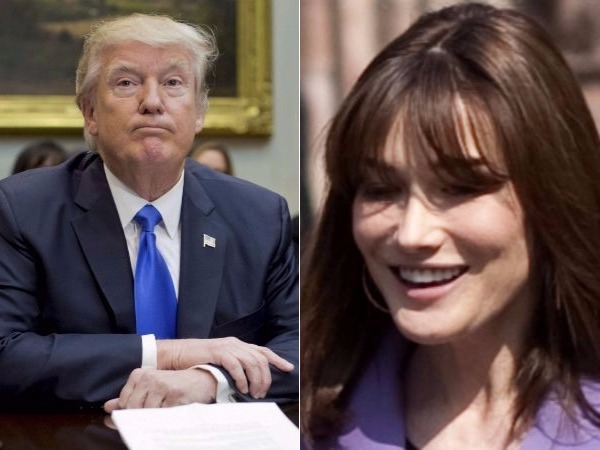 Carla Bruni says Donald Trump made up claims they had an affair Carla Bruni says Donald Trump made up claims they had an affair