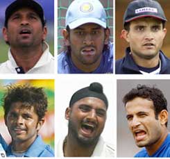 Indian Cricketers