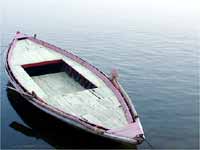 Boat capsize in Ganga River Boat capsize in Ganga River
