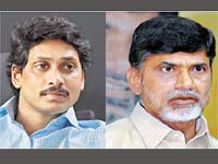 Ys Jagan and Chandra Babu Ys Jagan and Chandra Babu