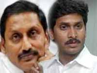 YS Jagan and Kiran kumar Reddy YS Jagan and Kiran kumar Reddy