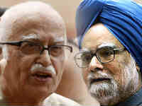 Manmohan Singh-LK Advani Manmohan Singh-LK Advani