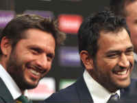 Mahendra Singh Dhoni-Shahid Afridi Mahendra Singh Dhoni-Shahid Afridi