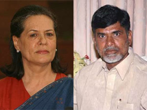 Sonia Gandhi and Chandrababu Naidu Sonia Gandhi and Chandrababu Naidu