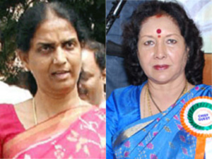 Sabitha Indra Reddy and Geetha Reddy Sabitha Indra Reddy and Geetha Reddy