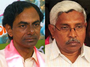 KCR and Kodandaram KCR and Kodandaram