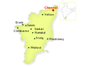 Chennai Map Chennai Map