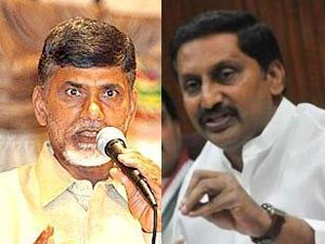Chandrababu Naidu-Kiran Kumar Reddy Chandrababu Naidu-Kiran Kumar Reddy