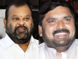 Mukesh Goud and Anjan Kumar Yadav Mukesh Goud and Anjan Kumar Yadav