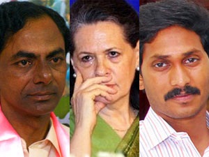 sonia gandhi-kcr-ys jagan sonia gandhi-kcr-ys jagan