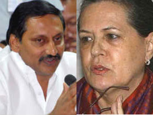 Kiran Kumar Reddy-Sonia Gandhi Kiran Kumar Reddy-Sonia Gandhi
