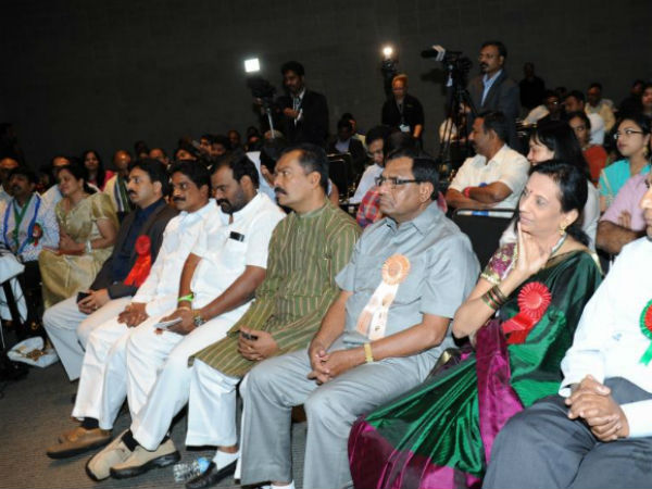 YSR birthday celebrations in ATA Conference YSR birthday celebrations in ATA Conference