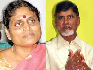 YS Vijayamma-Chandrababu Naidu YS Vijayamma-Chandrababu Naidu