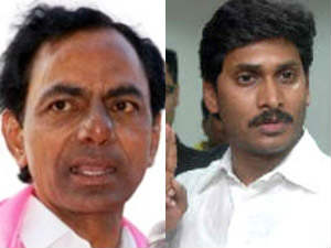 K Chandrasekhar Rao - YS Jagan K Chandrasekhar Rao - YS Jagan