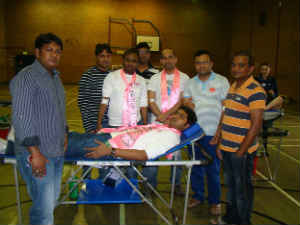 NRI TRS Cell organises blood donation camp NRI TRS Cell organises blood donation camp