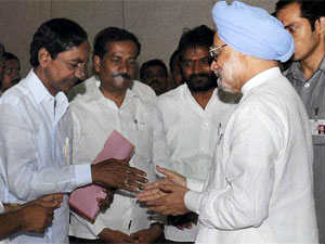 K Chandrasekhar Rao - Manmohan Singh K Chandrasekhar Rao - Manmohan Singh