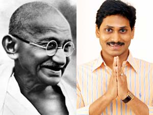 Mahatma Gandhi-YS Jagan Mahatma Gandhi-YS Jagan