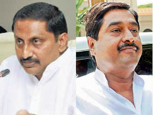 Kiran Kumar Reddy - Dharmana Prasad Rao Kiran Kumar Reddy - Dharmana Prasad Rao