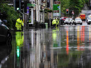 Andhrite trapped in USA floods Andhrite trapped in USA floods