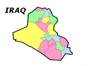 Iraq Map Iraq Map