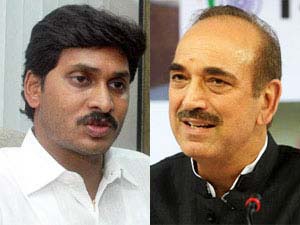 YS Jagan-Ghulam Nabi Azad YS Jagan-Ghulam Nabi Azad