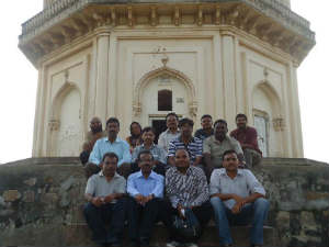 story writers meet at Khuli kutubshaw tombs story writers meet at Khuli kutubshaw tombs