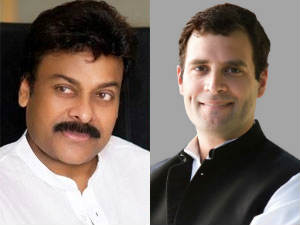 Chiranjeevi - Rahul Gandhi Chiranjeevi - Rahul Gandhi