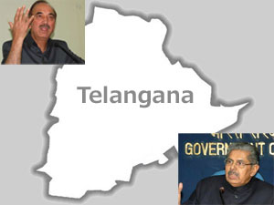 Telangana-Vayalar Ravi-Ghilam Nabi Azad Telangana-Vayalar Ravi-Ghilam Nabi Azad
