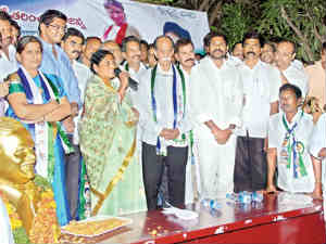 Suspended TDP MLA joins YSRC Suspended TDP MLA joins YSRC