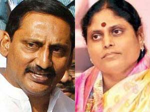 YS Vijayamma-Kiran Kumar Reddy YS Vijayamma-Kiran Kumar Reddy