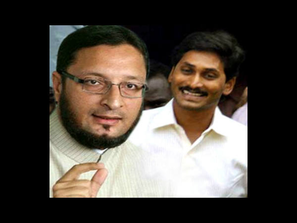 కిరణ్కు దూరంగా.. జగన్తో మజ్లిస్ దోస్తీ?