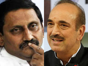 Ghulam Nabi Azad - Kiran Kumar Reddy Ghulam Nabi Azad - Kiran Kumar Reddy