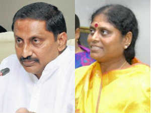 Kiran Kumar Reddy - YS Vijayamma Kiran Kumar Reddy - YS Vijayamma
