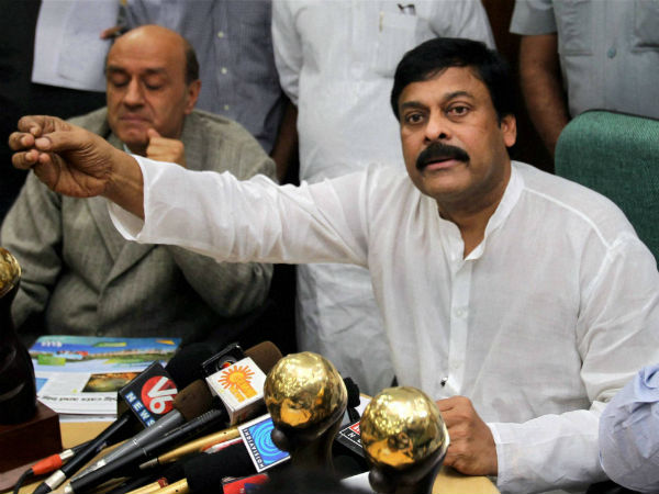 Chiranjeevi's 150th film: Congress in happy Chiranjeevi's 150th film: Congress in happy